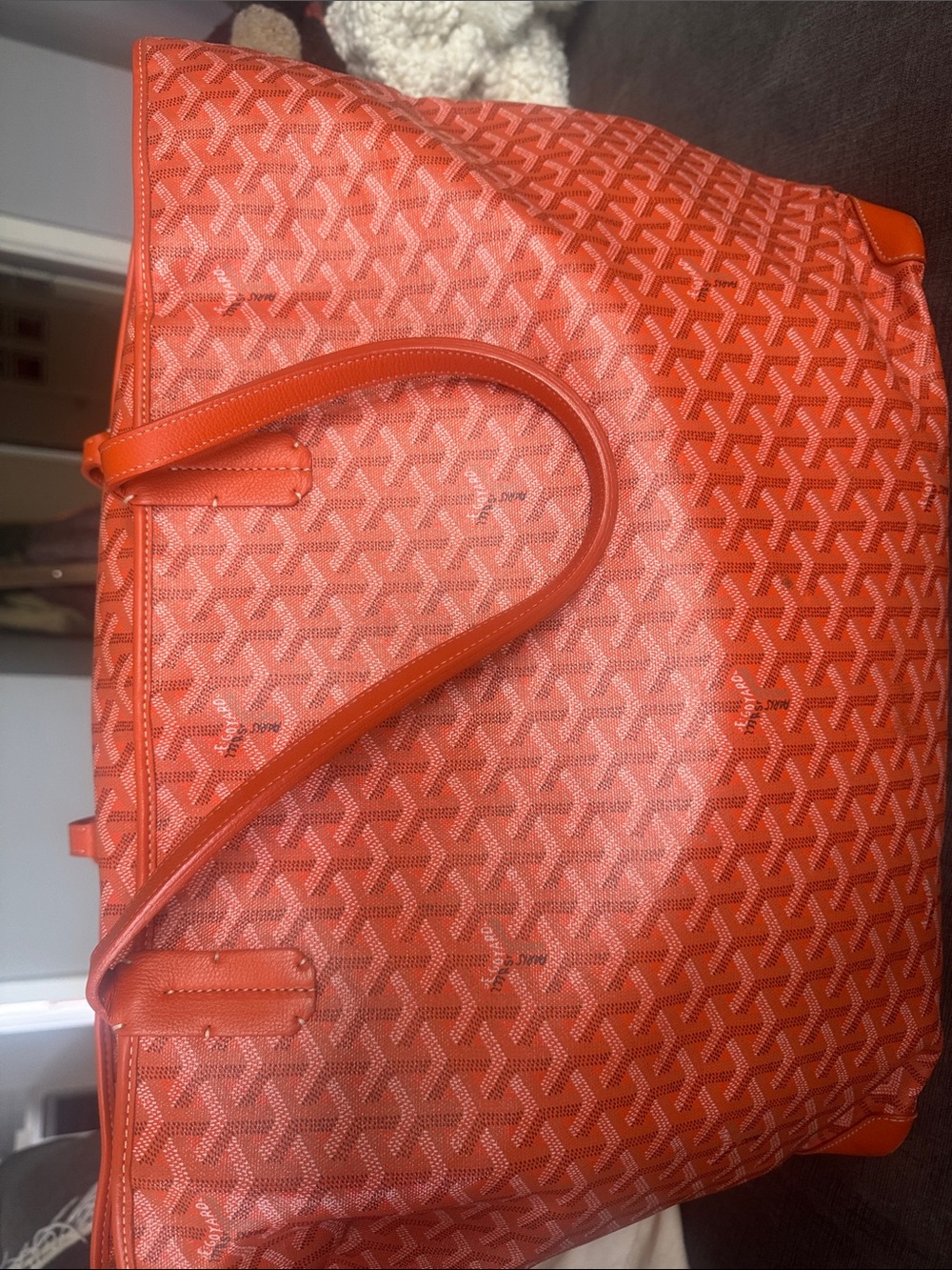 Authentic Goyard Bowling 55- Orange - Picture 10 of 12